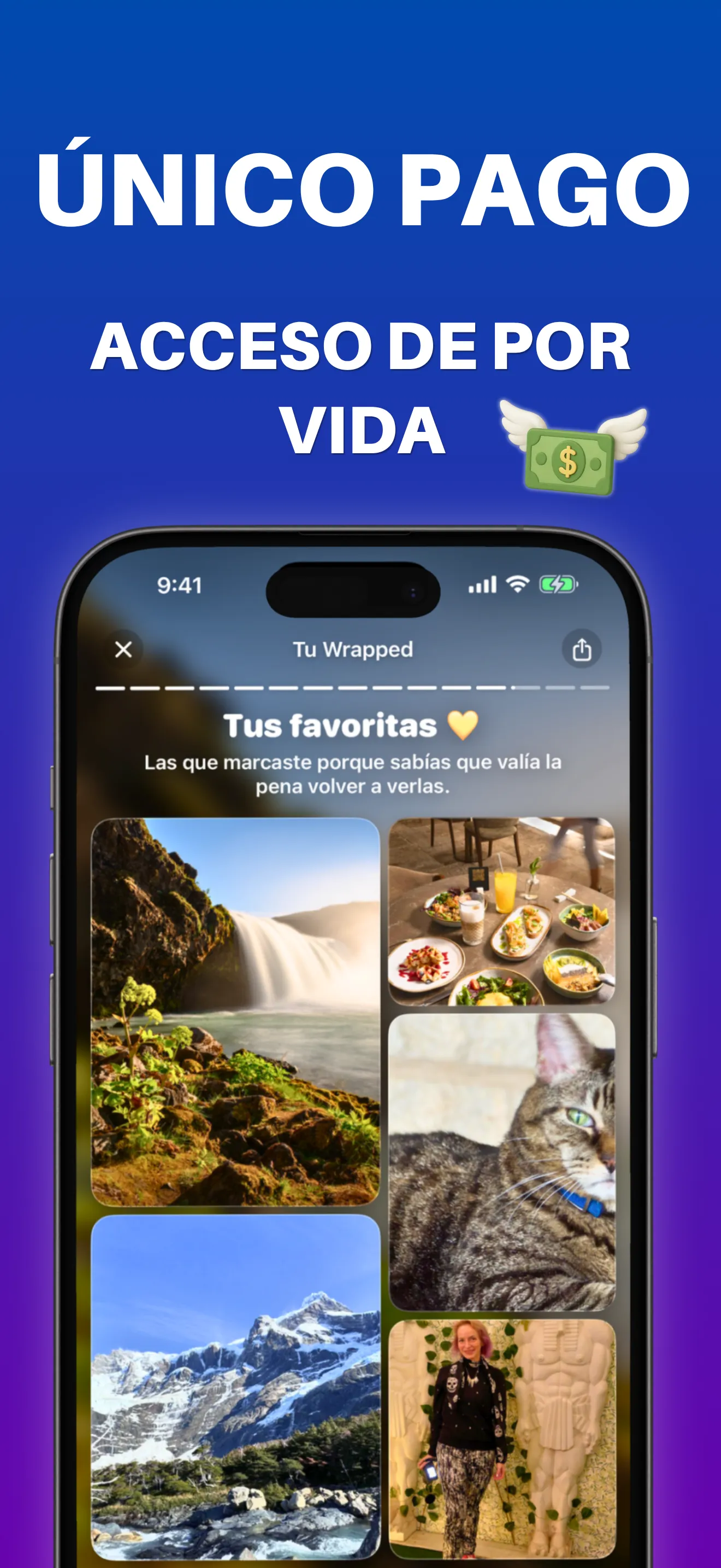 Captura del App Store: paga una vez, sin suscripción