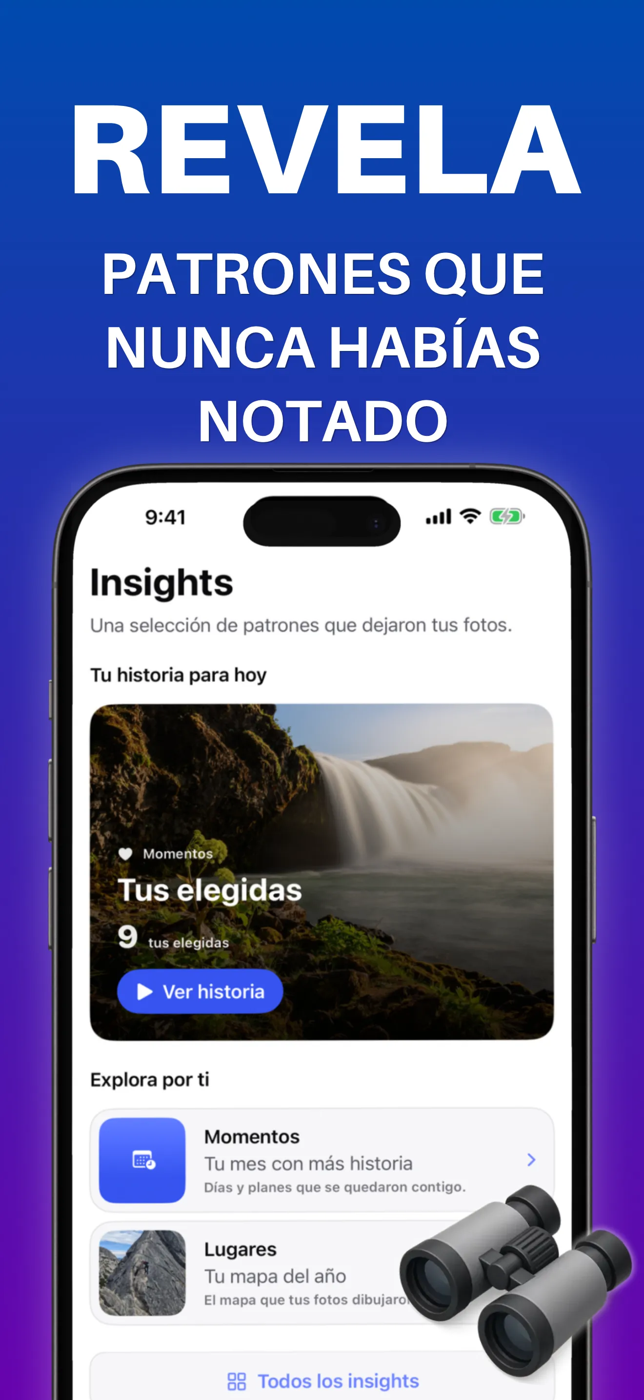 Captura del App Store: revela patrones que nunca viste